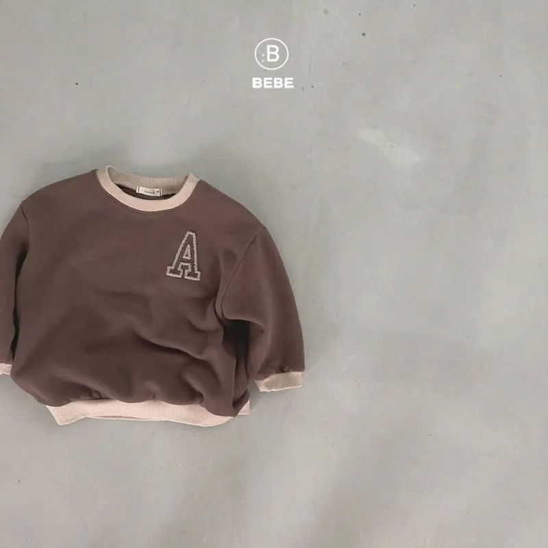 Bella Bambina - Korean Baby Fashion - #babyootd - Bebe A Color Sweatshirt Tee