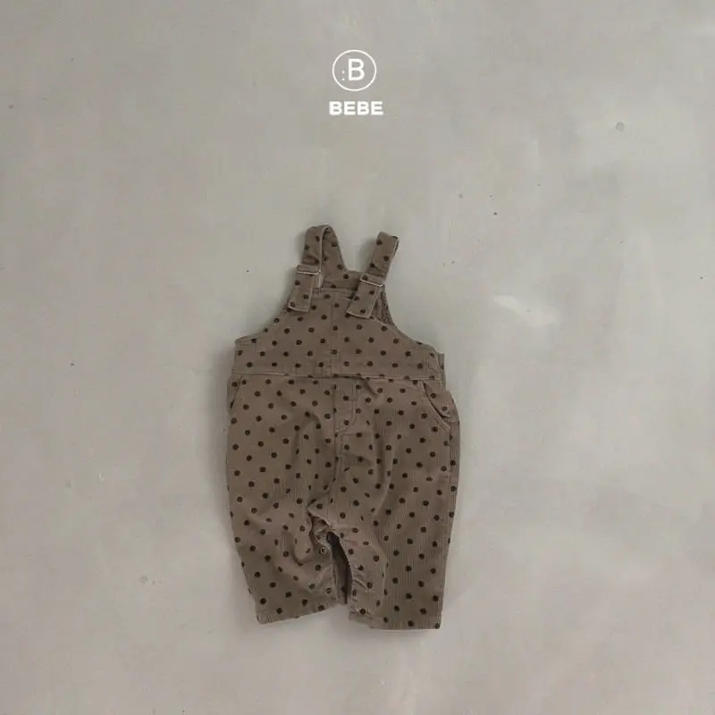 Bella Bambina - Korean Baby Fashion - #babyootd - Bebe Tree Dungarees Bodysuit - 3