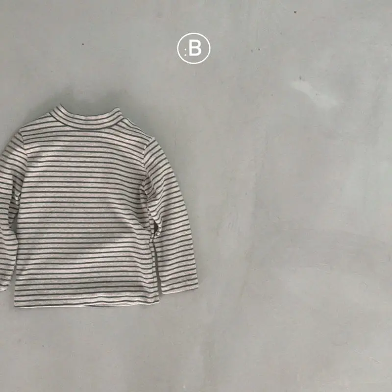 Bella Bambina - Korean Baby Fashion - #babyoutfit - Bebe Vivi St Half Turtleneck Tee - 8