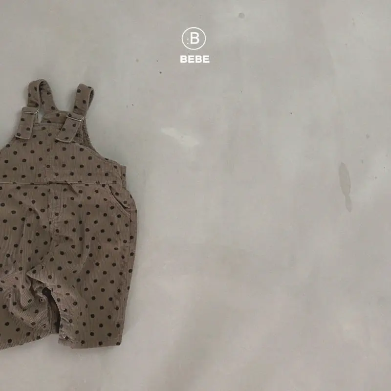 Bella Bambina - Korean Baby Fashion - #babyootd - Bebe Tree Dungarees Bodysuit - 4