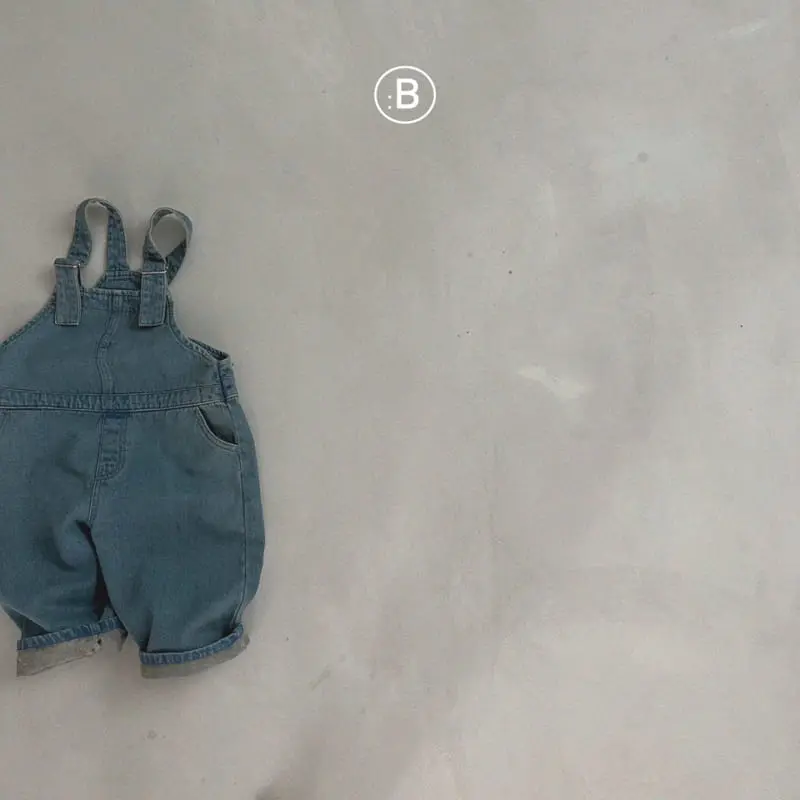 Bella Bambina - Korean Children Fashion - #Kfashion4kids - Winter Denim Dungarees Pants - 2