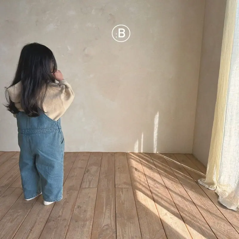 Bella Bambina - Korean Children Fashion - #childofig - Winter Denim Dungarees Pants - 10