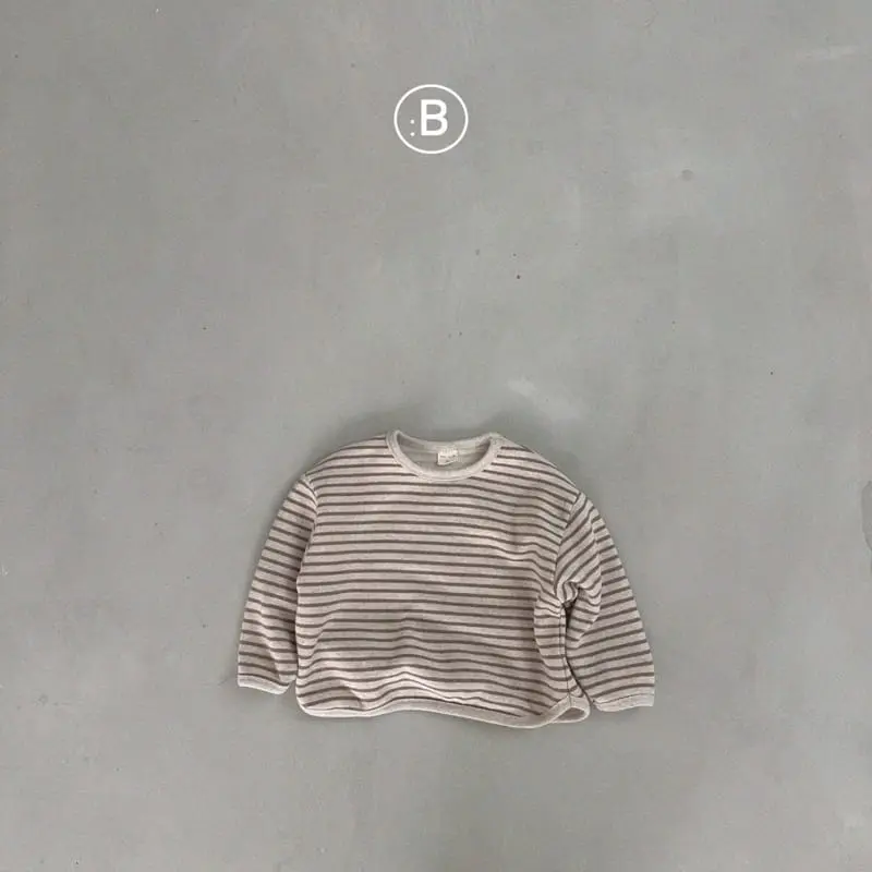 Bella Bambina - Korean Children Fashion - #designkidswear - W Banban Stripes Tee - 3