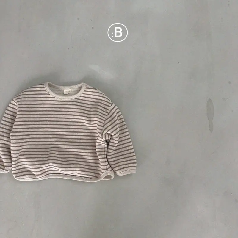 Bella Bambina - Korean Children Fashion - #designkidswear - W Banban Stripes Tee - 4