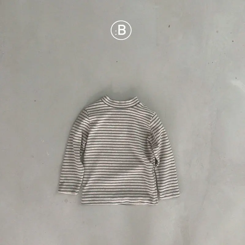 Bella Bambina - Korean Children Fashion - #kidsshorts - BB ST Turtleneck Tee - 2