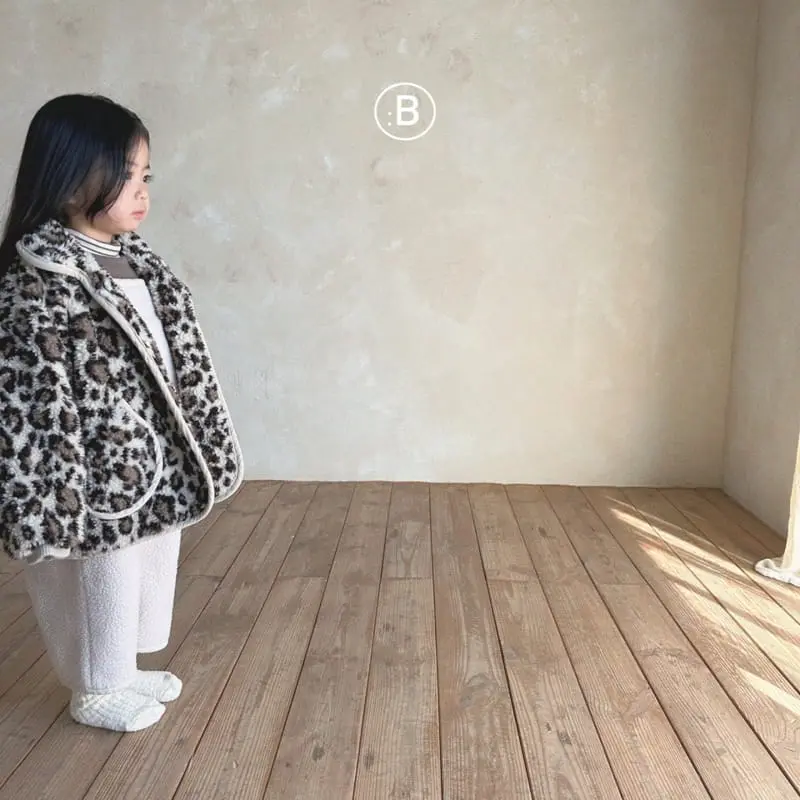 Bella Bambina - Korean Children Fashion - #kidsstore - Popo Reversivle Jacket Leopard - 10