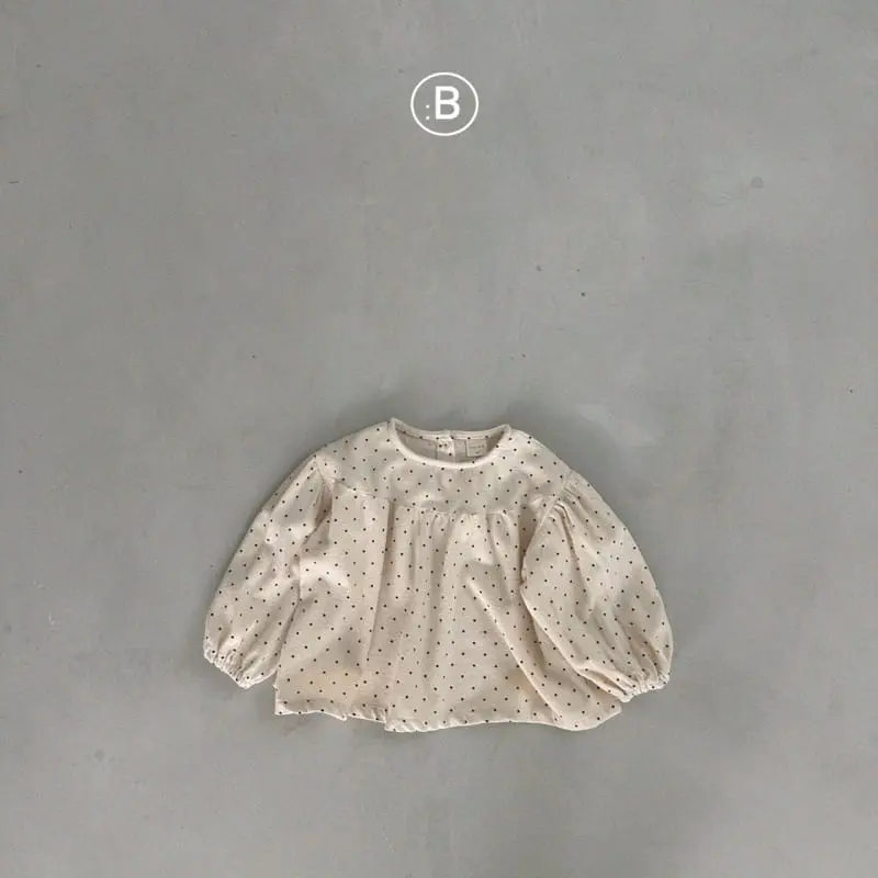 Bella Bambina - Korean Children Fashion - #kidzfashiontrend - Merry Dot Blouse