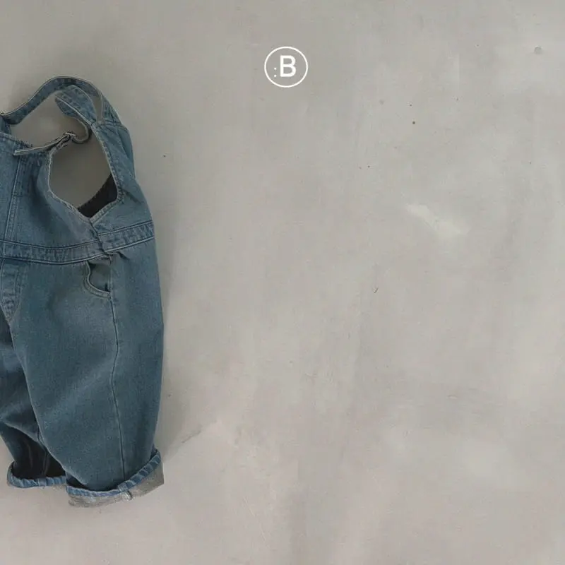Bella Bambina - Korean Children Fashion - #littlefashionista - Winter Denim Dungarees Pants - 3