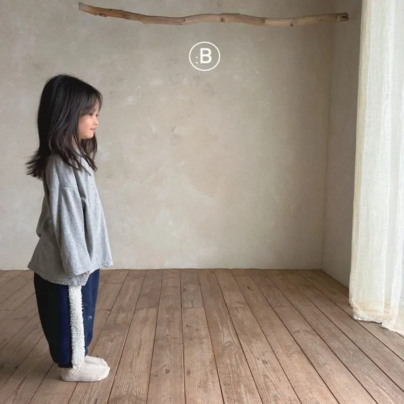Bella Bambina - Korean Children Fashion - #minifashionista - Peach Big Box Tee - 7