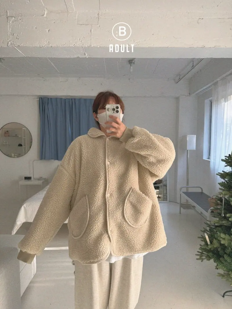Bella Bambina - Korean Women Fashion - #momslook - Mom Popo Fleece Jacket - 10
