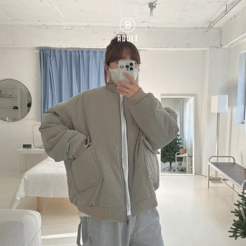 Bella Bambina - Korean Women Fashion - #womensfashion - Mom Trem Padding Jacket