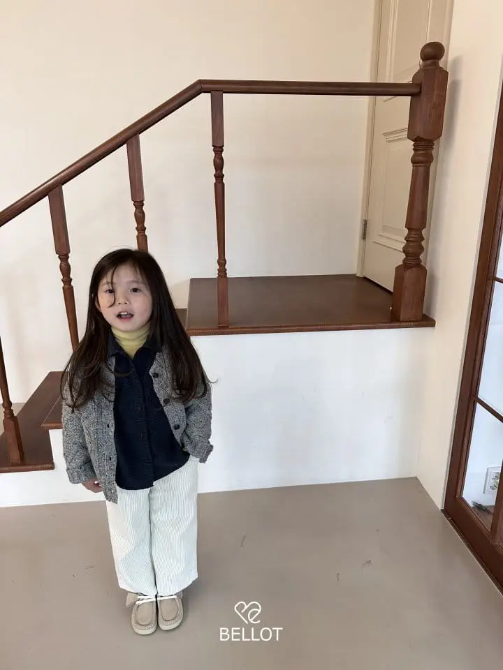Bellot - Korean Children Fashion - #childrensboutique - Pon Knit Cardigan - 6