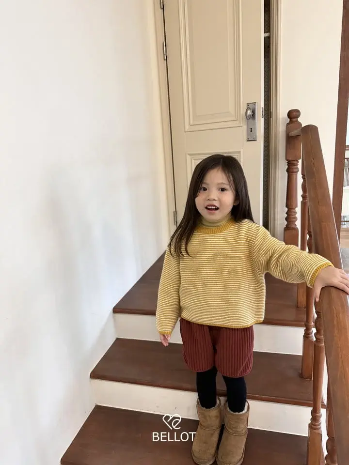 Bellot - Korean Children Fashion - #discoveringself - Yangdu Knit Tee - 3