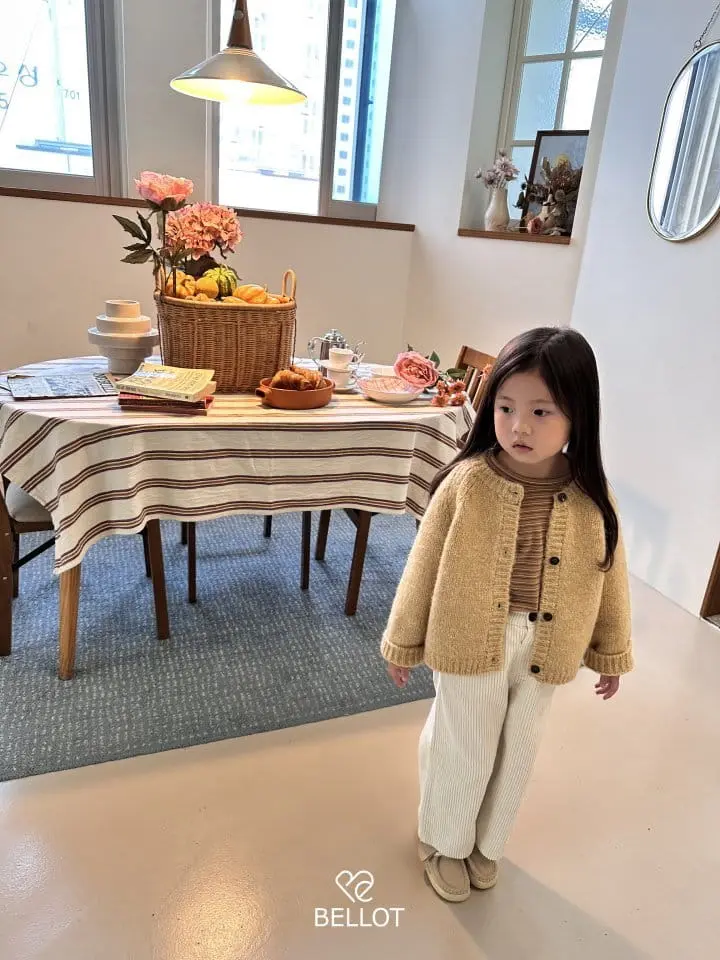Bellot - Korean Children Fashion - #kidsshorts - Bubble Cardigan - 2
