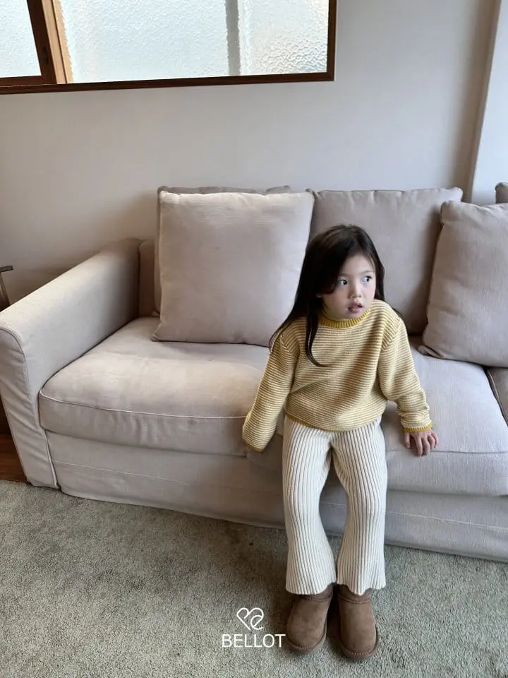Bellot - Korean Children Fashion - #littlefashionista - Yangdu Knit Tee - 9