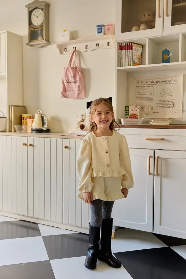 Berry Berry - Korean Children Fashion - #fashionkids - jewellery Top Bottom Set
