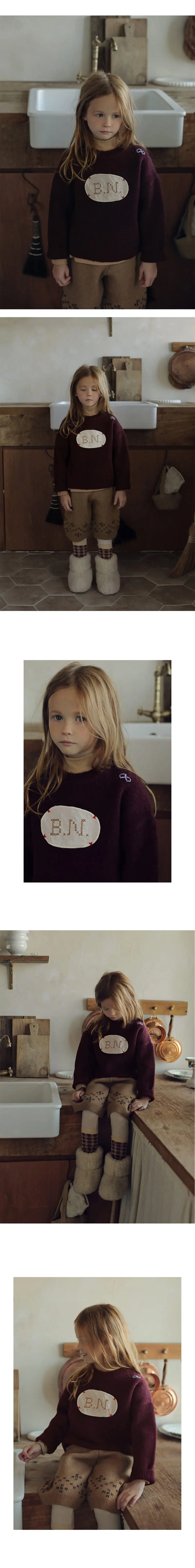 Bien A Bien - Korean Children Fashion - #fashionkids - Lobani Jacquard Pants - 4