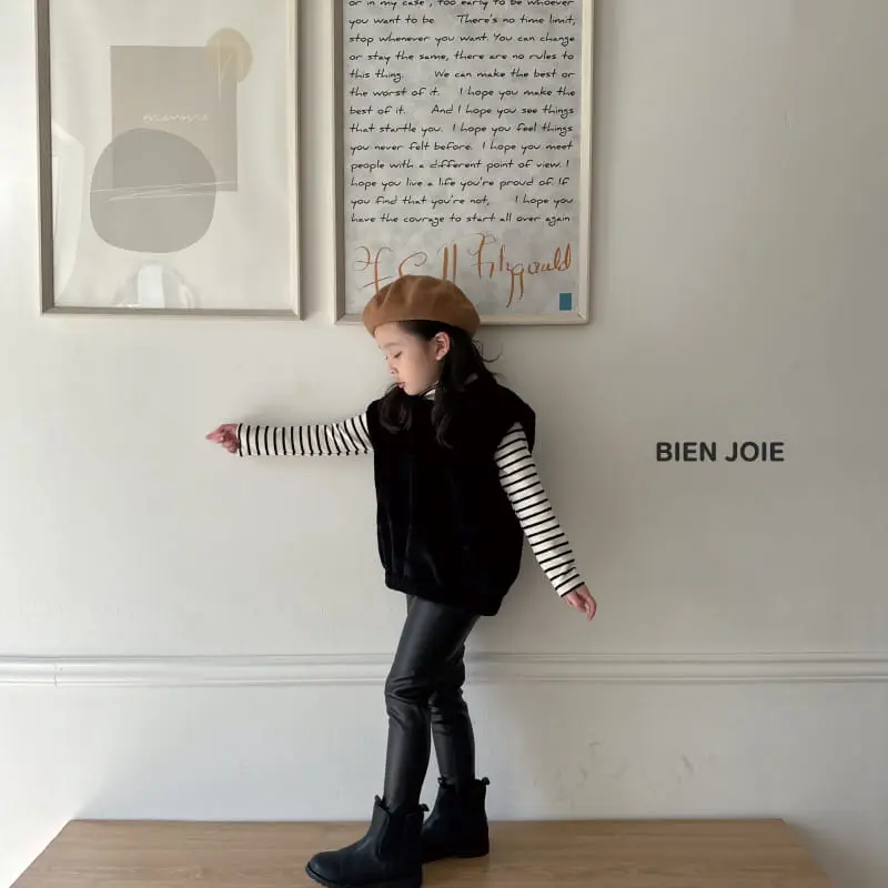 Bien Joie - Korean Children Fashion - #littlefashionista - Solar Fleece Vest - 10