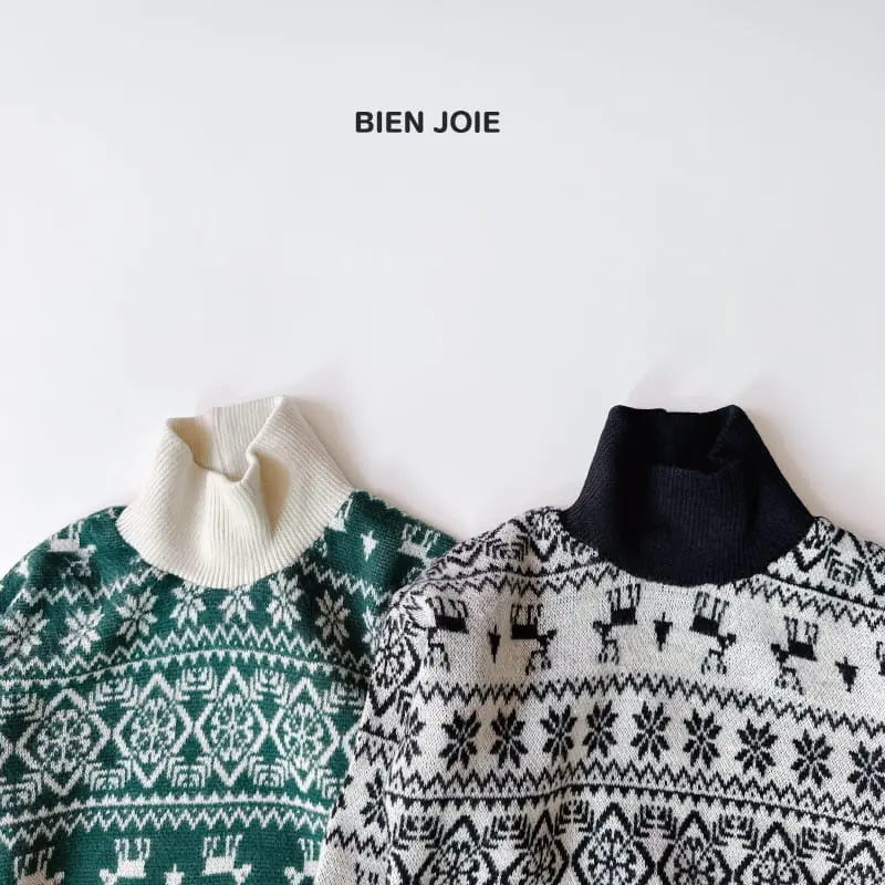 Bien Joie - Korean Children Fashion - #toddlerclothing - Jade Turtleneck Tee