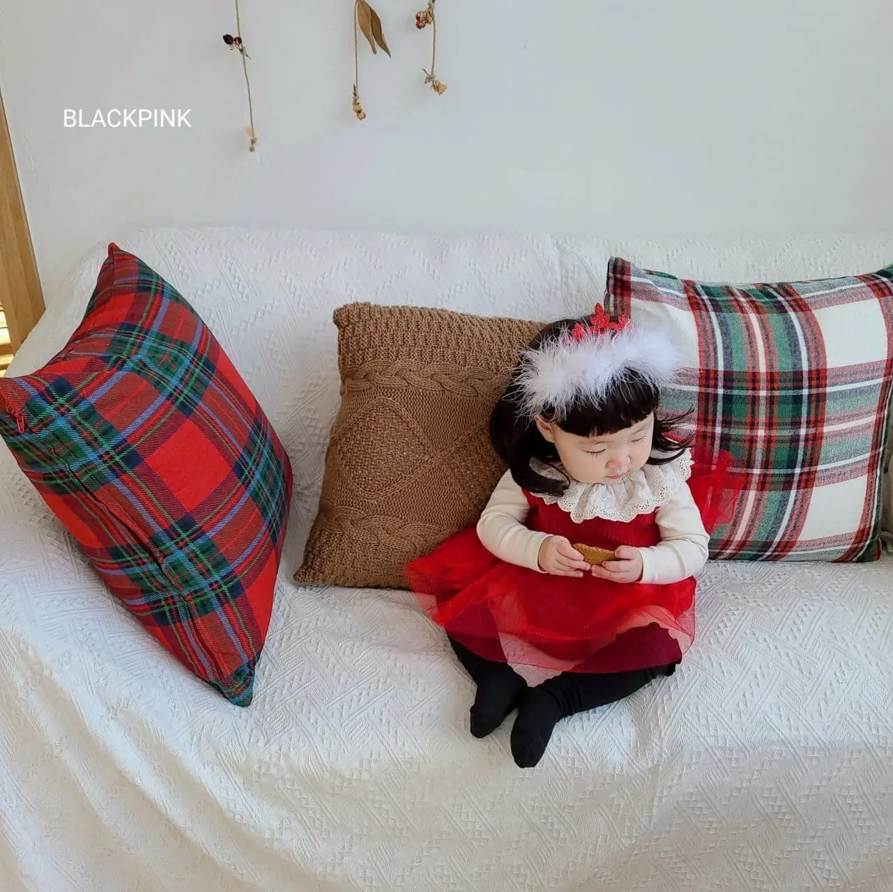 Black Pink - Korean Children Fashion - #fashionkids - Christmas Sa Suit - 5
