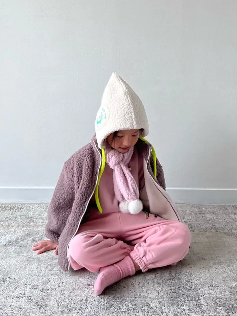 Bon Bon Butik - Korean Children Fashion - #kidsstore - Pom Pom Muffler - 12