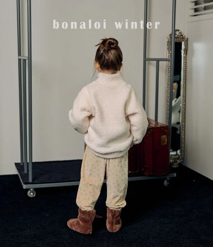 Bonaloi - Korean Children Fashion - #Kfashion4kids - Veloure Pants - 5