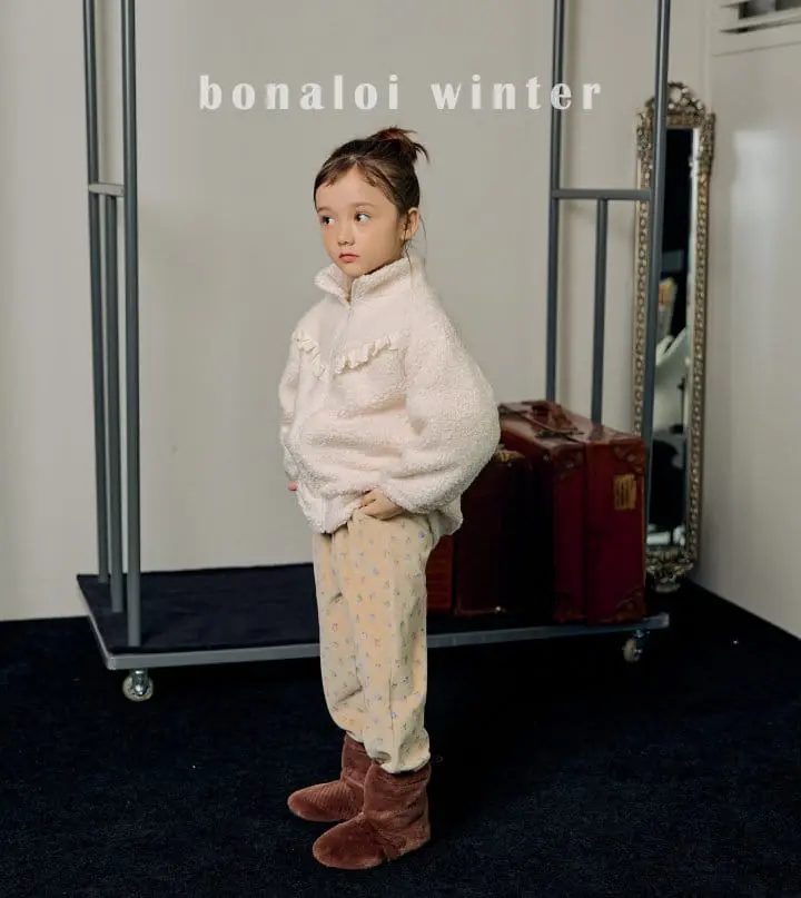 Bonaloi - Korean Children Fashion - #kidsstore - Veloure Pants - 3