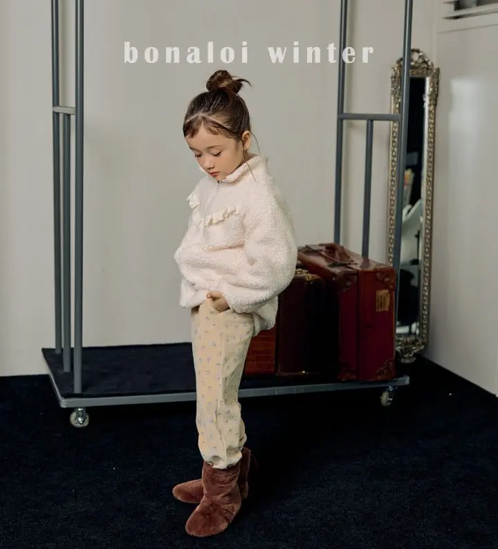 Bonaloi - Korean Children Fashion - #kidsstore - Veloure Pants - 4