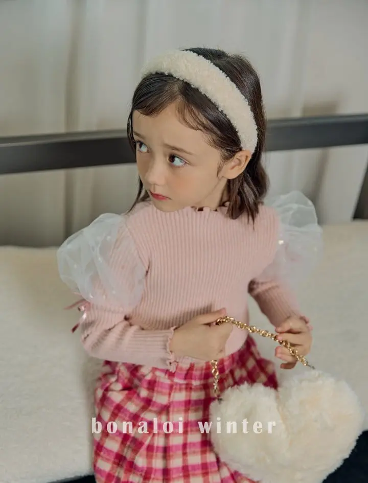 Bonaloi - Korean Children Fashion - #kidzfashiontrend - Bbosong Hairbanf - 7