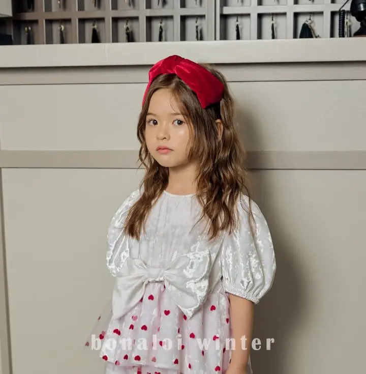 Bonaloi - Korean Children Fashion - #stylishchildhood - Veloure Hairband - 2