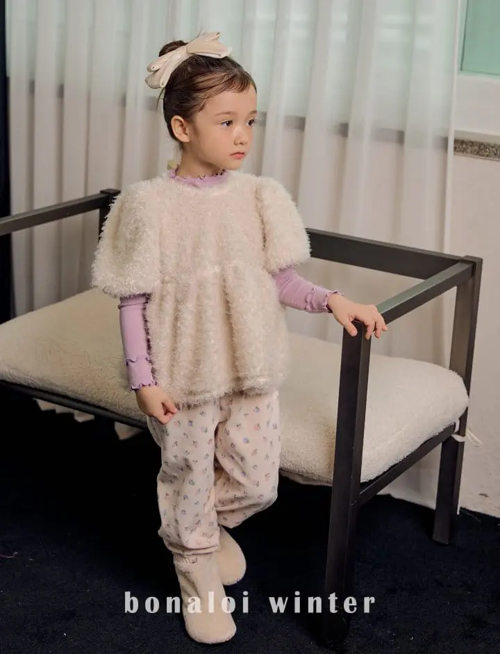 Bonaloi - Korean Children Fashion - #toddlerclothing - Veloure Pants - 11