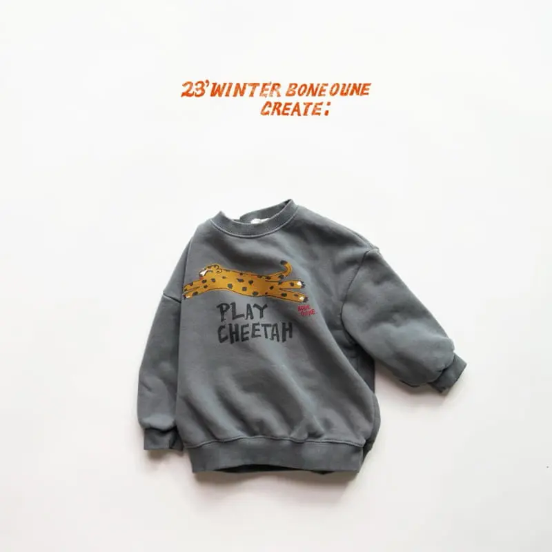 Boneoune - Korean Children Fashion - #kidzfashiontrend - Play Cheetah Sweatshirt - 4
