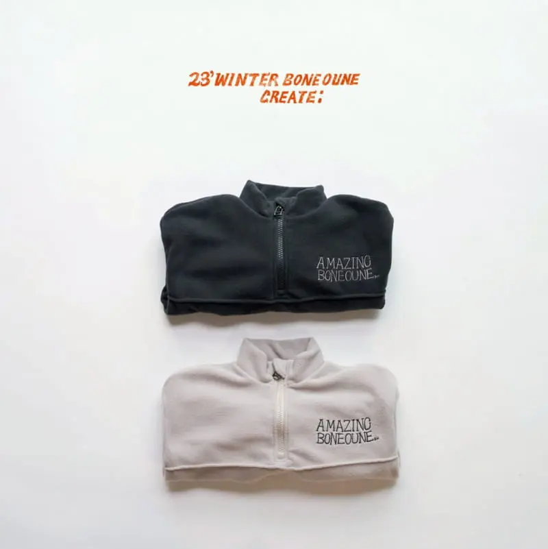Boneoune - Korean Children Fashion - #childofig - Amazing Zip-up - 2