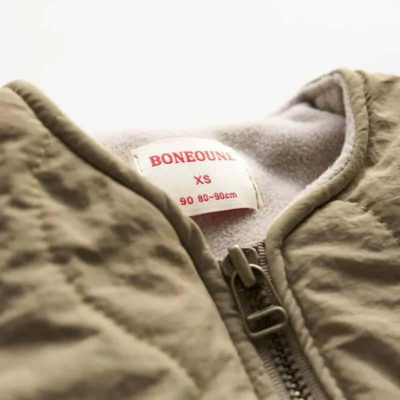 Boneoune - Korean Children Fashion - #childofig - Mumu Quilting Vest - 3
