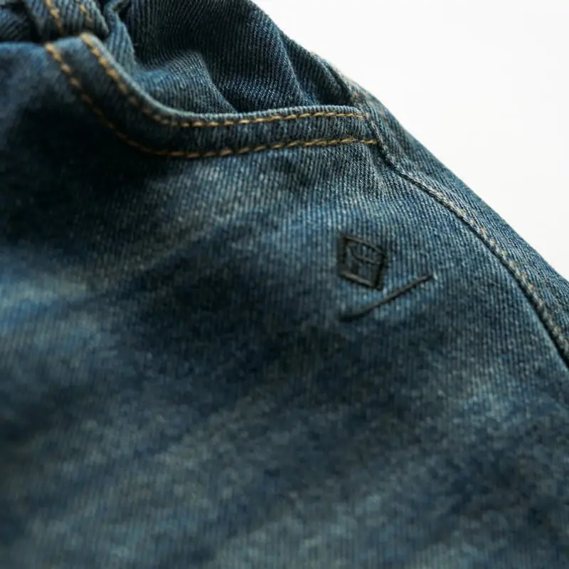 Boneoune - Korean Children Fashion - #discoveringself - Fleece Signal Jeans - 4