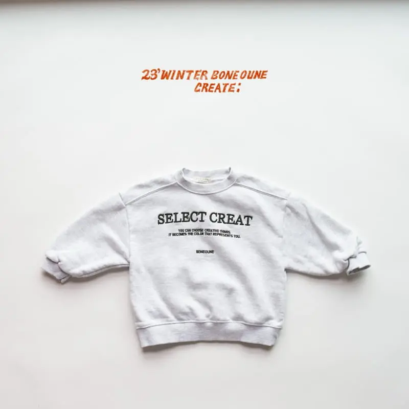 Boneoune - Korean Children Fashion - #kidsstore - Select Sweatshirt - 3