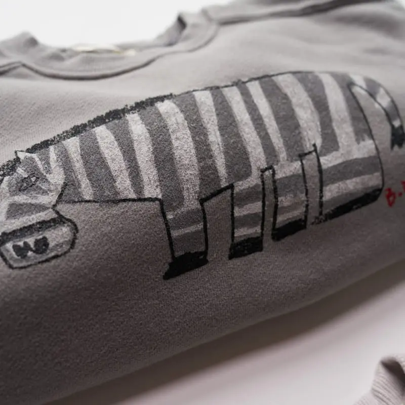 Boneoune - Korean Children Fashion - #kidzfashiontrend - Zebra Sweatshirt - 5