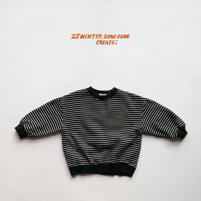Boneoune - Korean Children Fashion - #littlefashionista - Fleece ST Sweatshirt - 3