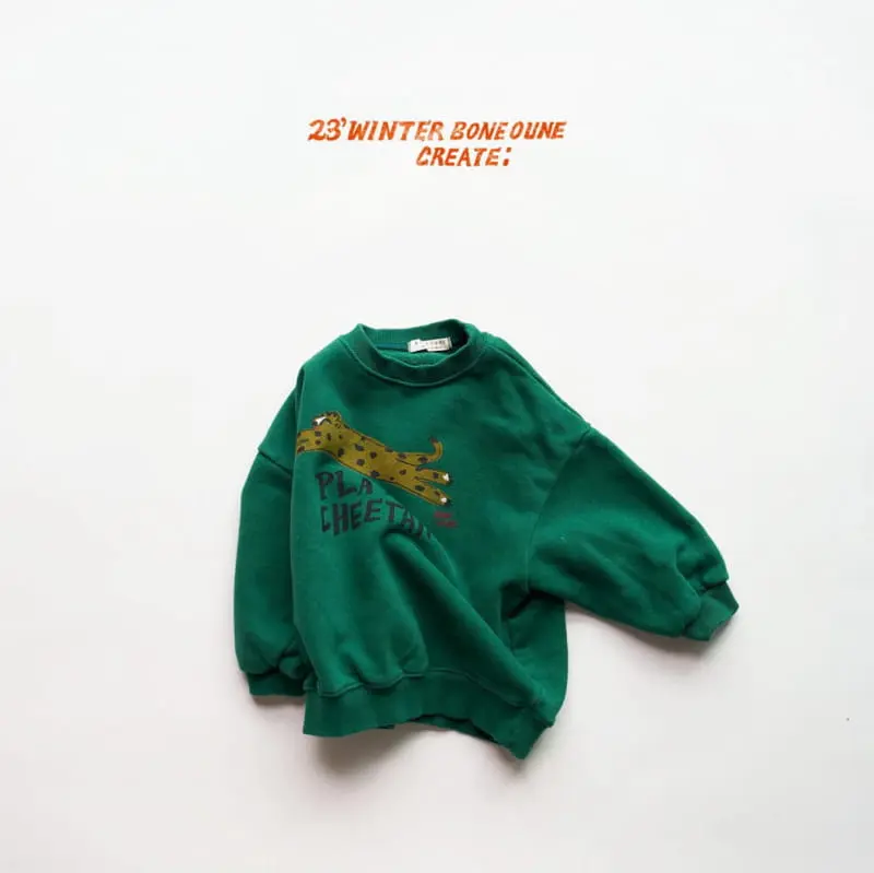 Boneoune - Korean Children Fashion - #littlefashionista - Play Cheetah Sweatshirt - 5