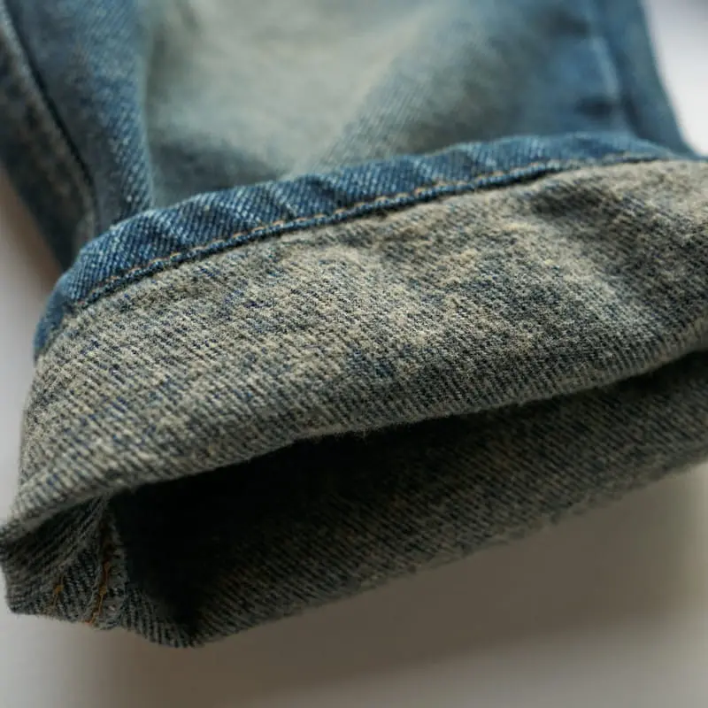 Boneoune - Korean Children Fashion - #Kfashion4kids - Mind Fleece Jeans - 4
