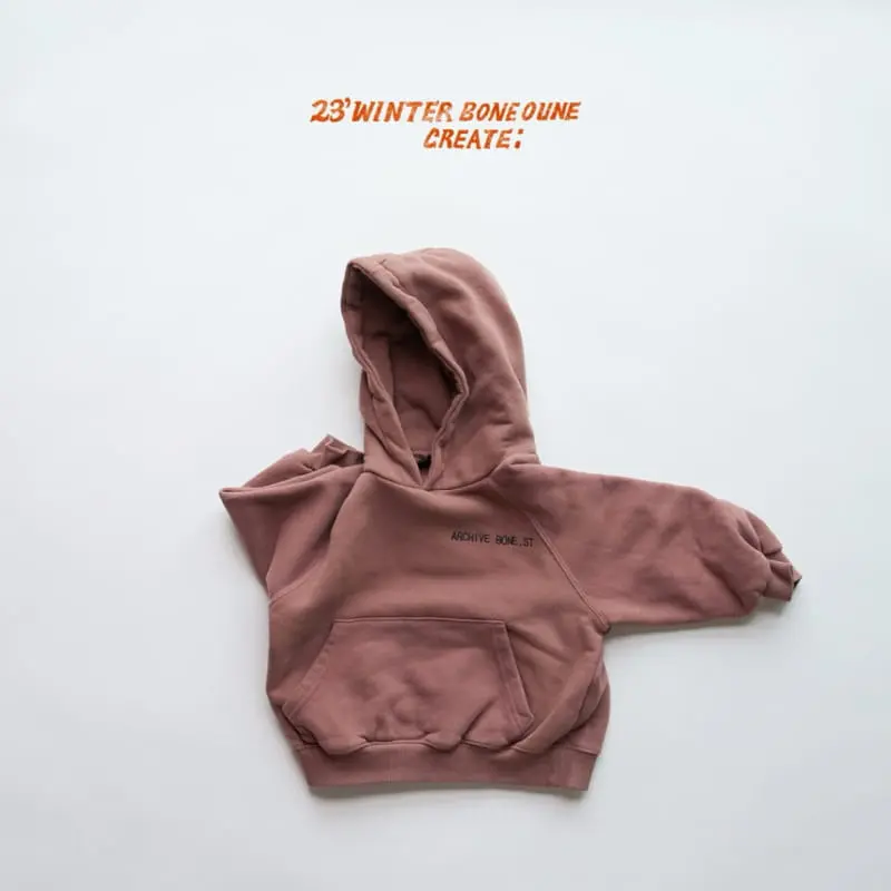 Boneoune - Korean Children Fashion - #magicofchildhood - Achive Hoody - 2