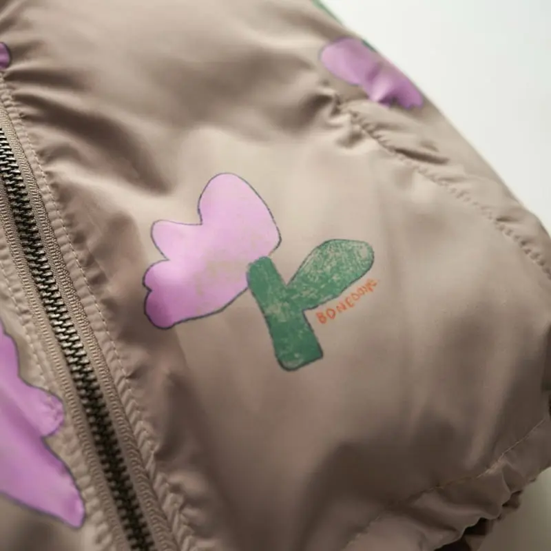 Boneoune - Korean Children Fashion - #magicofchildhood - Ari Flowet Duck Vest - 3
