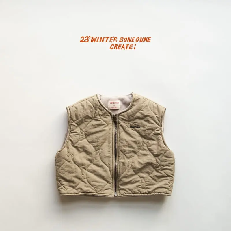 Boneoune - Korean Children Fashion - #prettylittlegirls - Mumu Quilting Vest