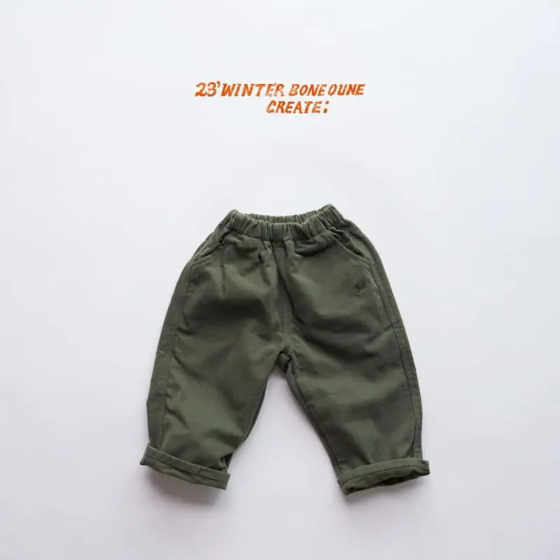 Boneoune - Korean Children Fashion - #todddlerfashion - Winter Daily Pants - 6