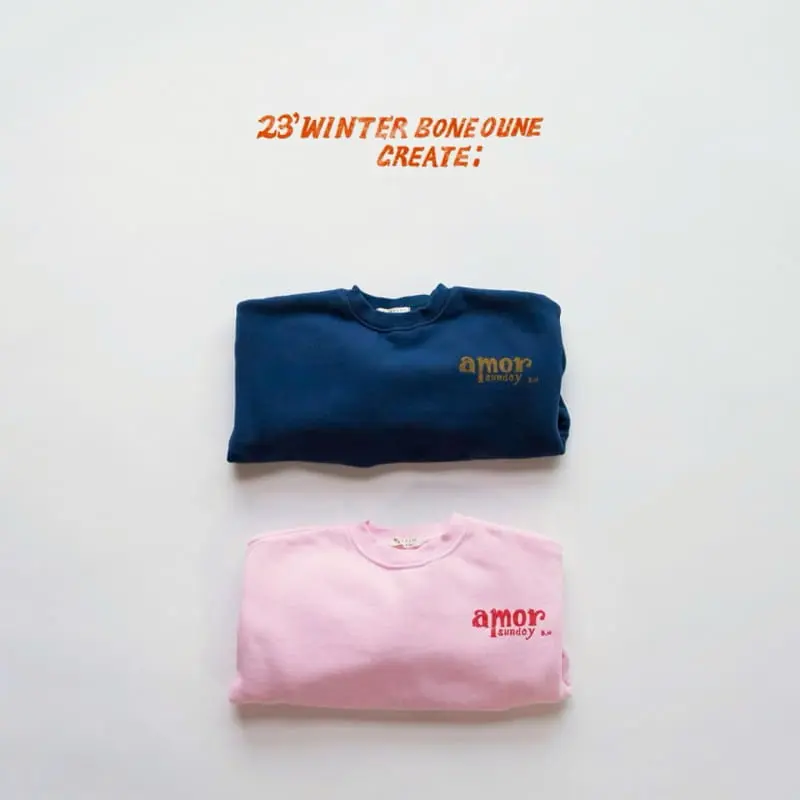 Boneoune - Korean Children Fashion - #toddlerclothing - Amor Sweatshirt - 2