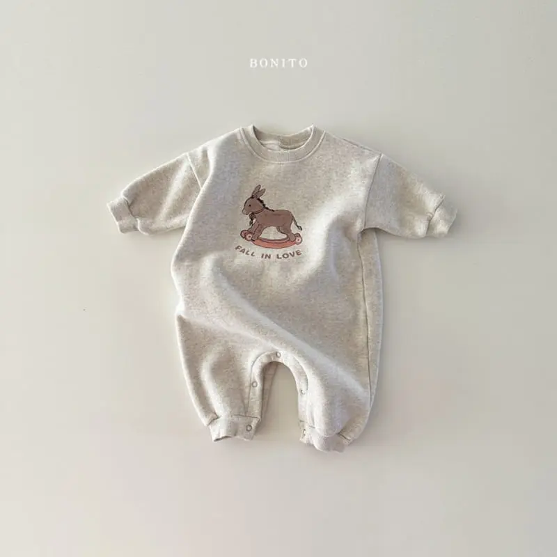 Bonito - Korean Baby Fashion - #babyboutique - Donkey Bodysuit - 5