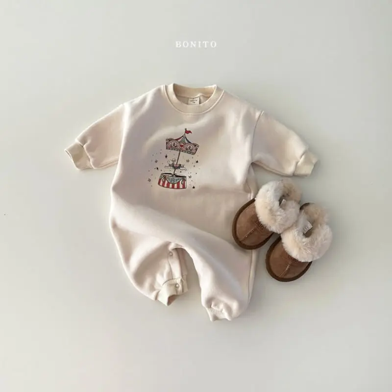 Bonito - Korean Baby Fashion - #smilingbaby - Rotation Rabbit Bodysuit - 4