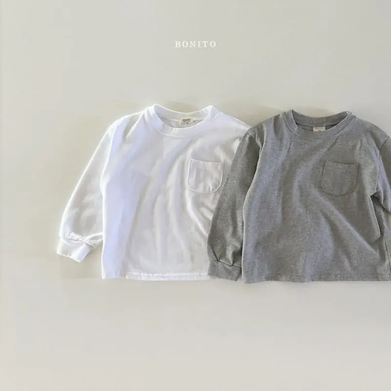 Bonito - Korean Baby Fashion - #babyboutique - Inner Pipping Tee - 3