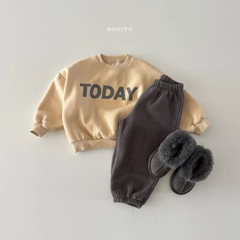 Bonito - Korean Baby Fashion - #babyboutique - Today Sweatshirt - 6