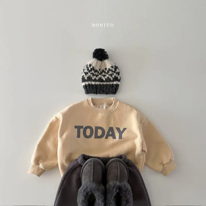 Bonito - Korean Baby Fashion - #babyboutiqueclothing - Today Sweatshirt - 7
